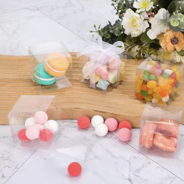 Коробка прозора з м'якого пластику для упаковки подарунків (Фото 4)